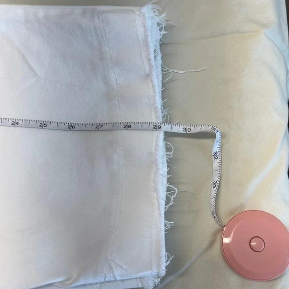 Democracy "Ab" technology Womens 20W White Shorts Raw Hem NEW - Picture 12 of 14